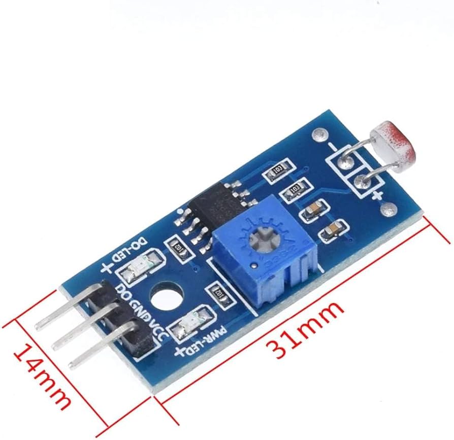 LDR Light Detection Resistance Sensor Module-3 Pin Photo - Image 9
