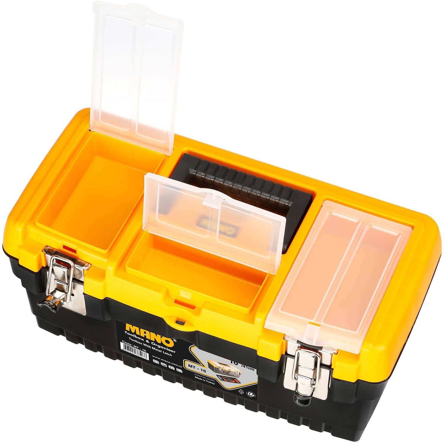 MANO MT-16 Tool Box with Metal Latch - Image 2