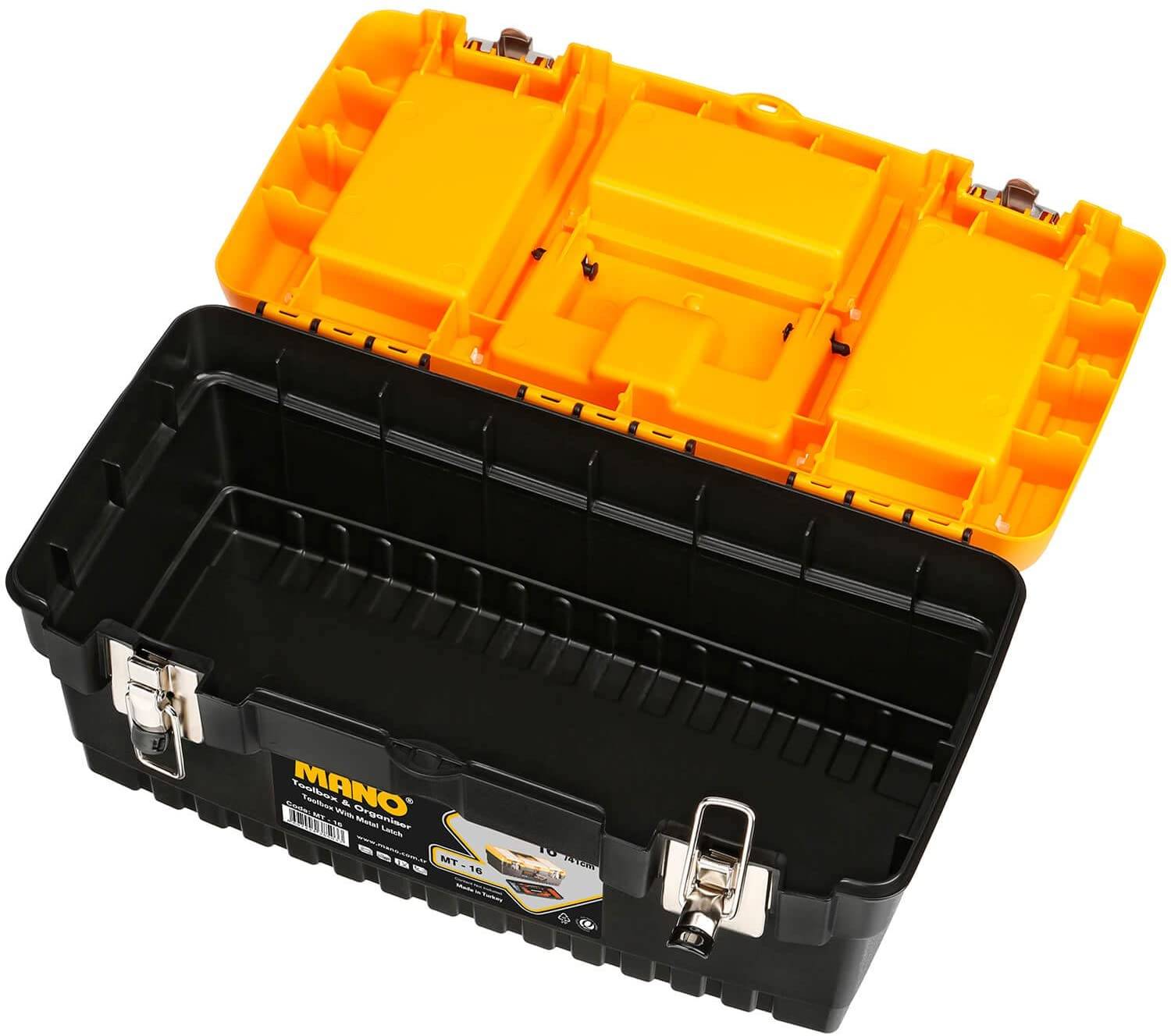 MANO MT-16 Tool Box with Metal Latch - Image 4