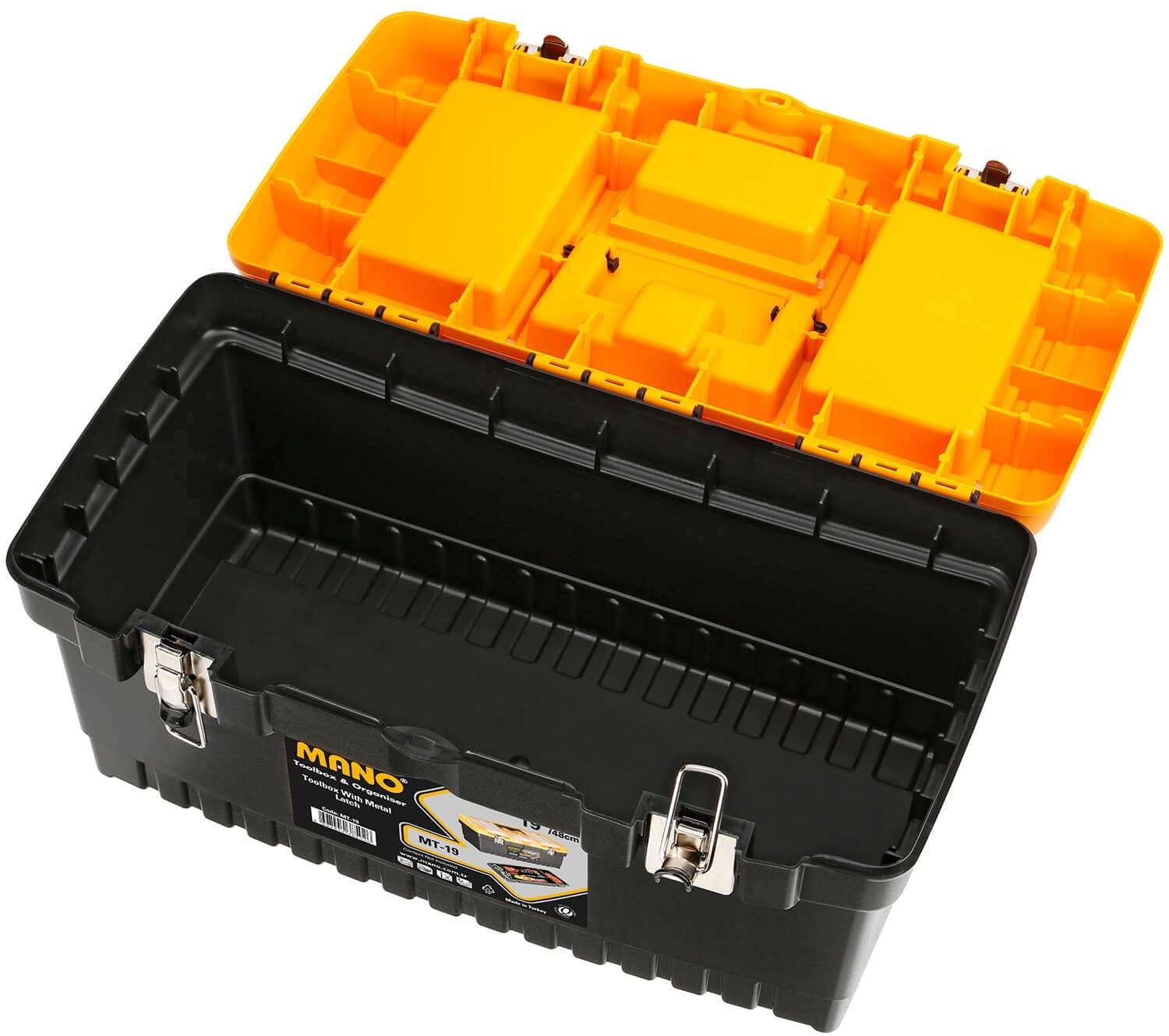 MANO MT-19 Tool Box with Metal Latch - Image 2
