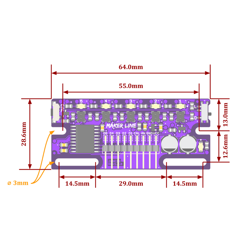 Maker Line: Simplifying 5 Channel Line Tracking Sensor For Beginner - Image 6