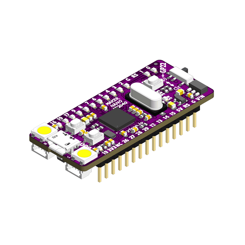 Maker Nano RP2040: Simplifying Projects with Raspberry Pi RP2040