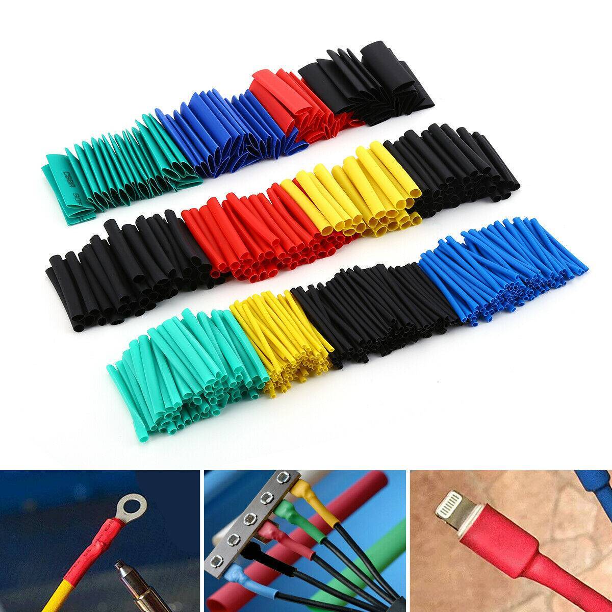 530 Pcs Heat Shrink Tubing Insulation Shrinkable Tube Assortment - Image 4