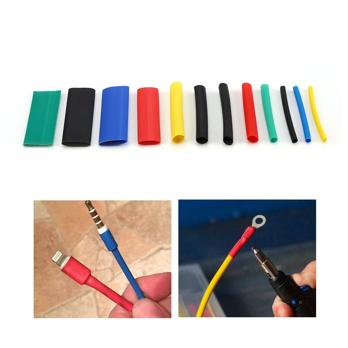 530 Pcs Heat Shrink Tubing Insulation Shrinkable Tube Assortment - Image 6