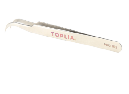 UNI-T PT03-002 Antimagnetic Precision Curved Tip Tweezer - Image 2