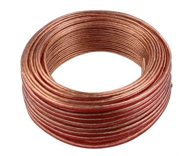 Transparent Speaker Cable 1M (2CX1.5mm2)