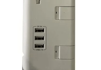 Hershman Extension Socket - 4 Sockets And 3 USB Slots - Image 2