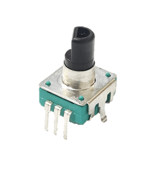 5 Pins 12mm Rotary Encoder Plastic Shaft with click