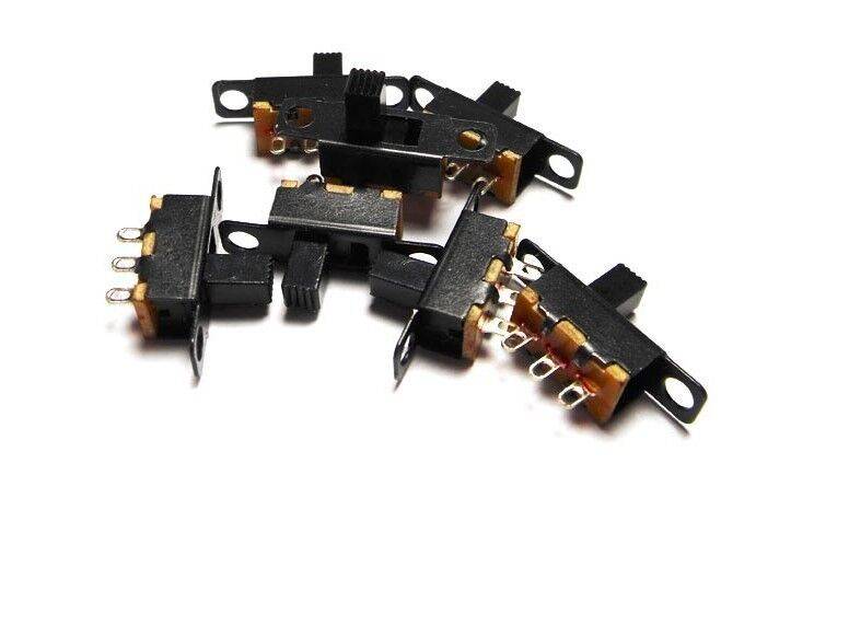 ON/OFF Switch 3 pin PCB mounted 4mm SPDT Slide Switch - Image 2