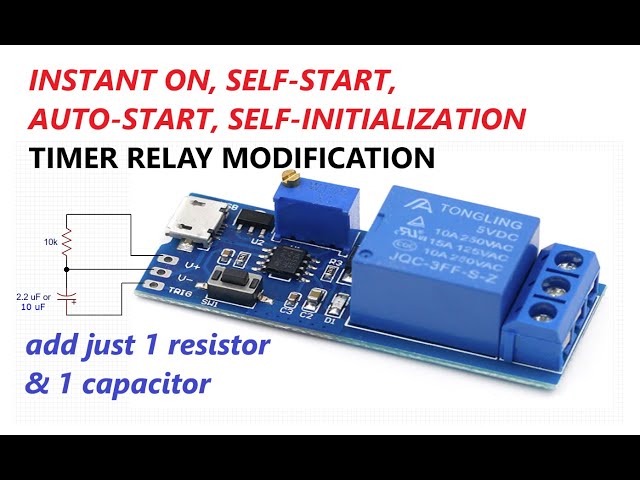 Timer Module Trigger Delay Relay Module 5-30V with Micro USB - Image 4