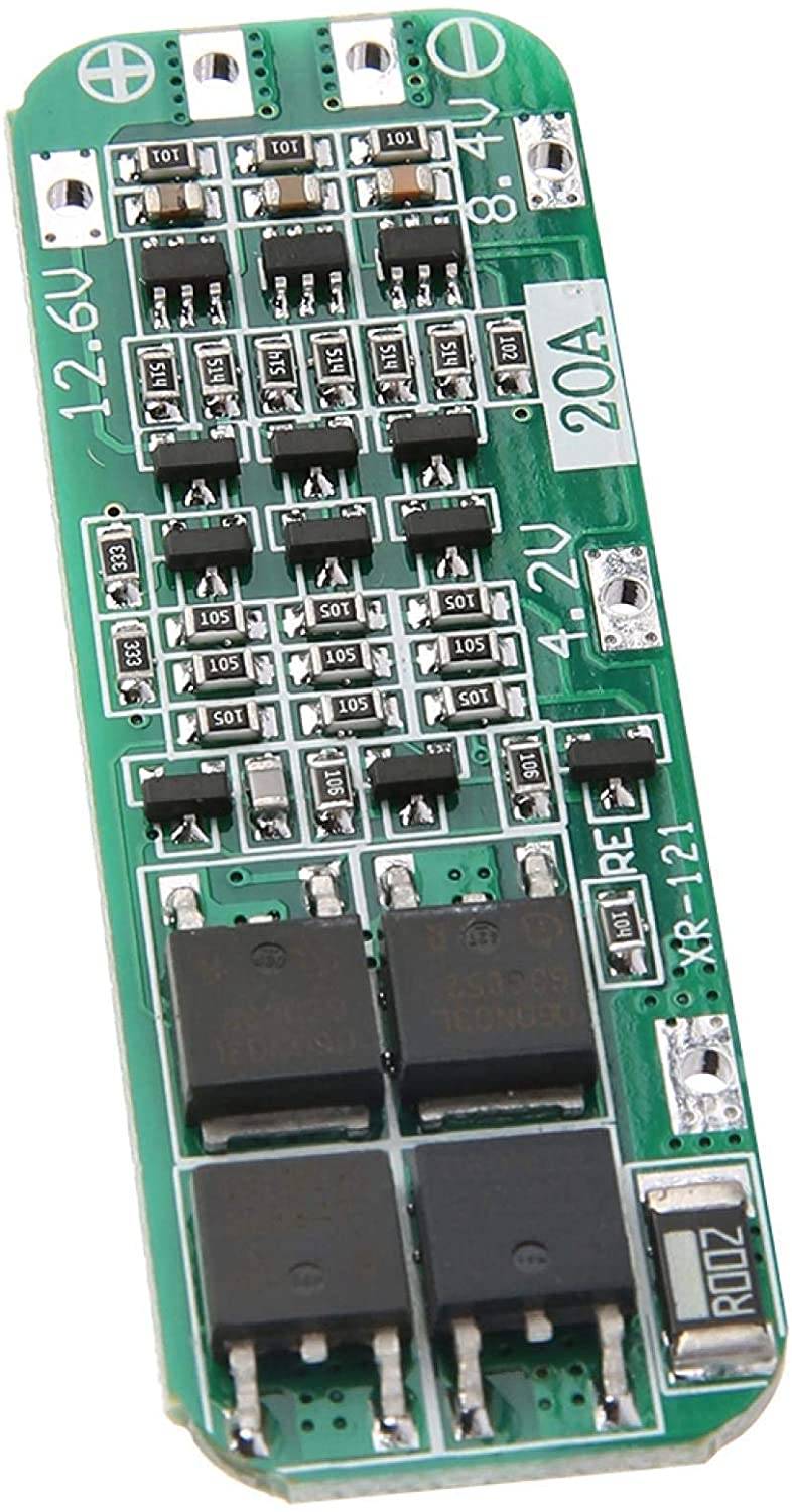 Lithium Battery Charger Protection Module (BMS) 3S 20A 12.6V - Image 2