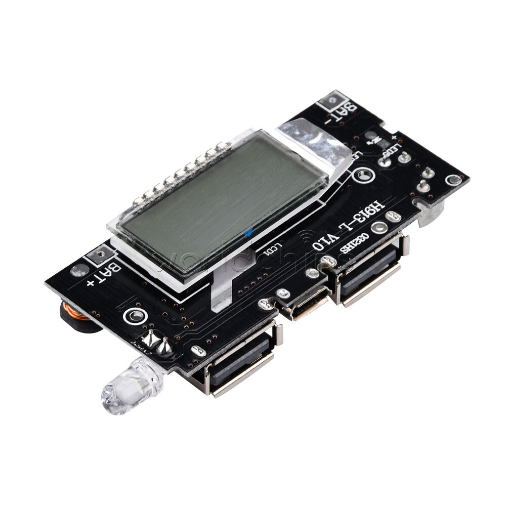 LCD Dual USB 5V 1A 2.1A Mobile Power Bank Module - Image 10