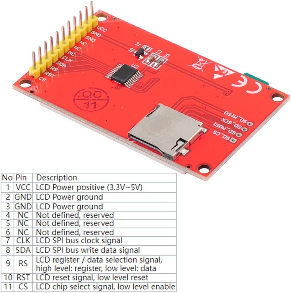 TFT LCD Display Module SPI Interface 1.8 Inch 128*160 - Image 7