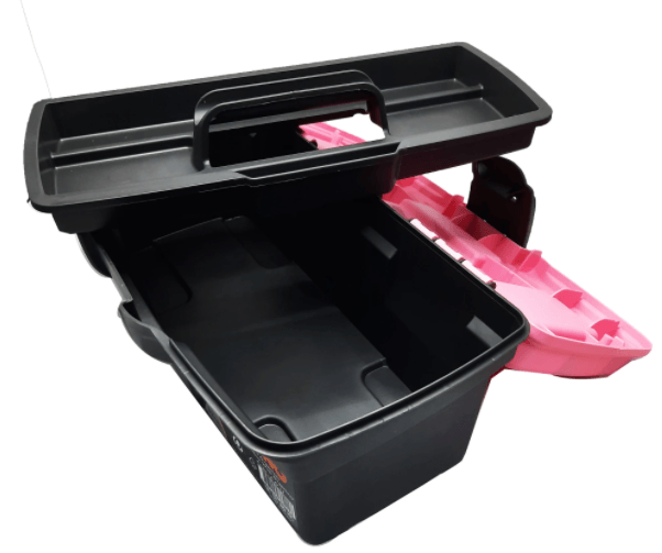MANO 13" Tool Box With Organizer PINK - Image 3