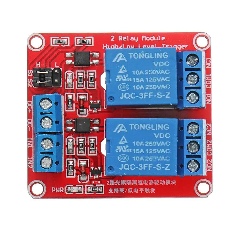 Relay Module 2 Channel 12V (high/low) level trigger - Image 5