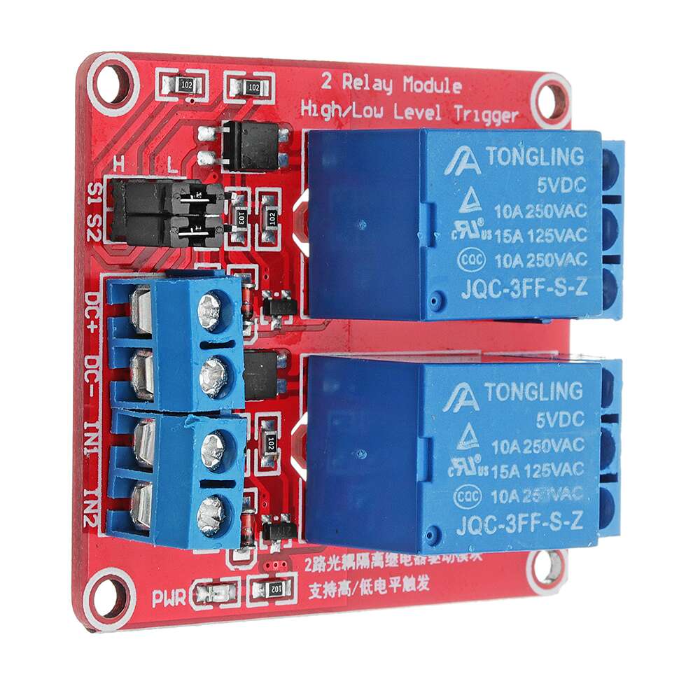 Relay Module 2 Channel 12V (high/low) level trigger - Image 6