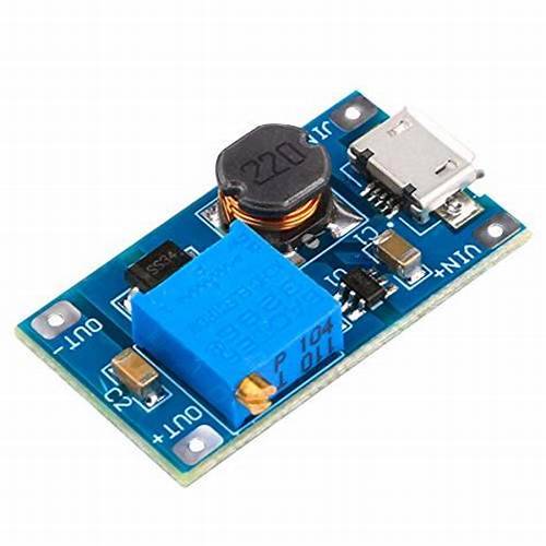 HW-183 Board DC-DC Step Up Power Module 2A B6287 - Image 2