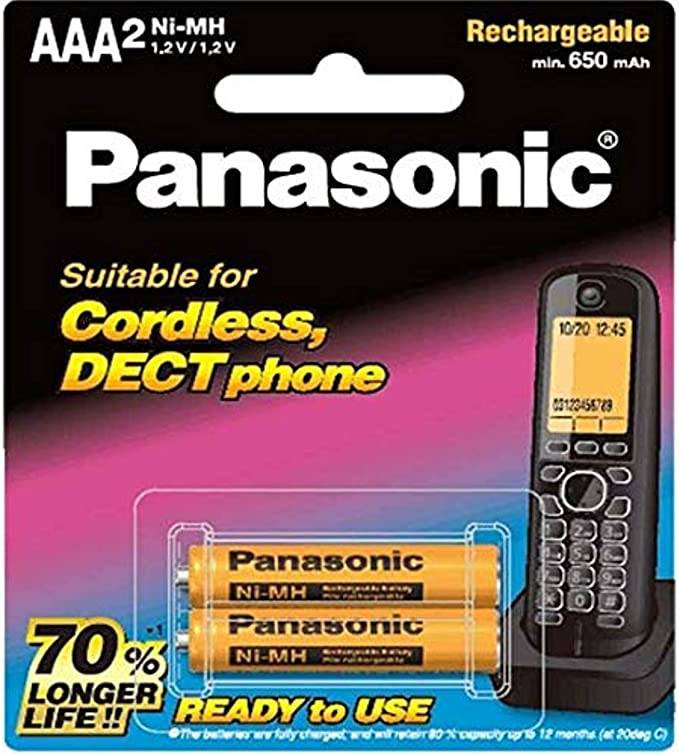 Panasonic Rechargeable Batteries AAA