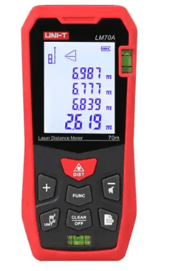 UNI-T LM70A Laser Distance Meter (up to 70 meter) - Image 2