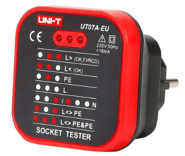 UT07A-EU Socket Tester