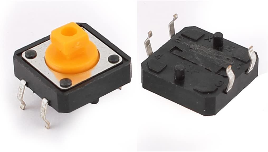 12x12x8mm 4 Pin SPST Momentary Micro Mini Push Button Switch - Image 2