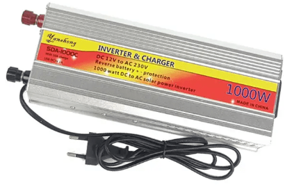 Power Inverter & Charger SAA-1000C 650W 12VDC To 230VAC & USB 5V - Image 3