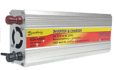 Power Inverter & Charger SAA-1000C 650W 12VDC To 230VAC & USB 5V - Image 4