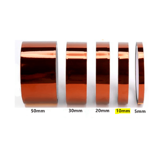 20mm wide Goldfinger tape battery wrapping heat transfer brown polyimide insulating tape (Copy) - Image 2
