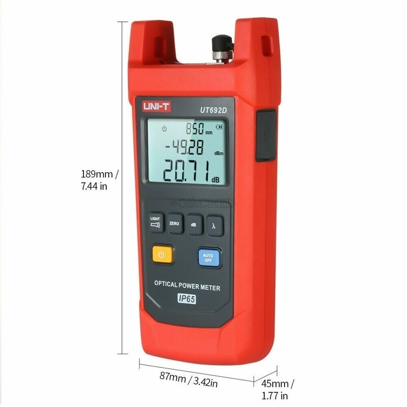 UT692D Handheld Optical Power Meter - Image 3