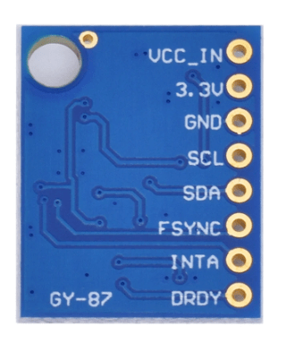 HW-290/GY-87 10DOF MPU6050+HMC5883L+BMP180 3-axis Gyro + 3-axis Acceleration + 3-axis Magnetic Field + Air Pressure Sensor - Image 2