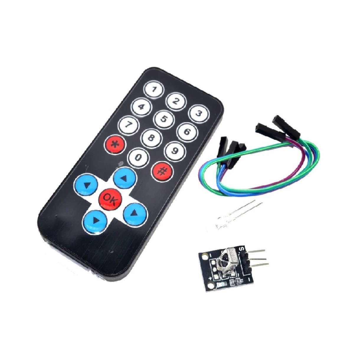 Infrared Remote Control With IR Receiver Module Kit - Image 8