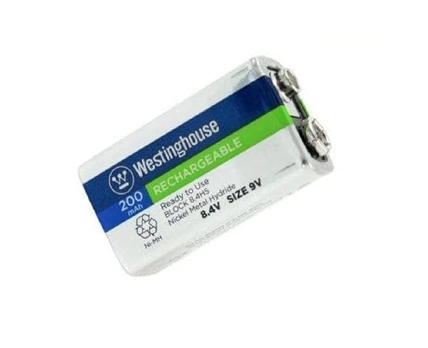 Westinghouse Rechargeable Battery 9V 200 mAh - Image 2
