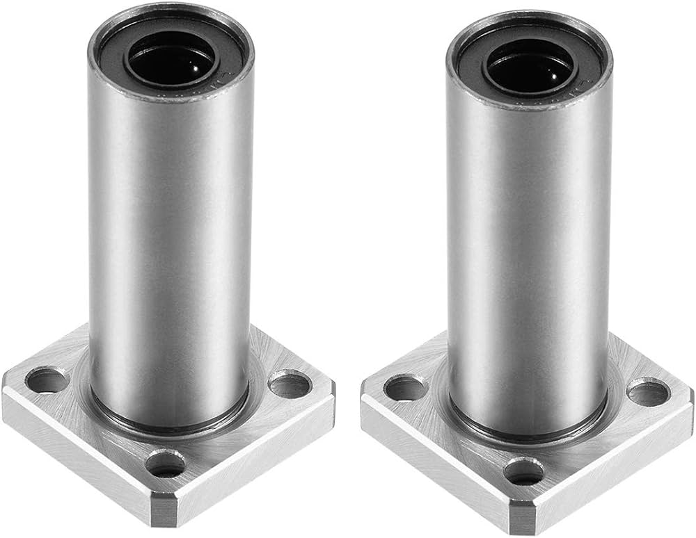 LMK10LUU – 10mm Long Square Flange Linear Ball Bearing