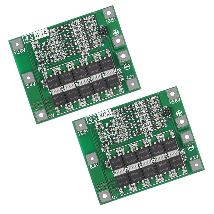 Lithium Battery Charger Protection Module (BMS) 4S 40A 16.8V - Image 5