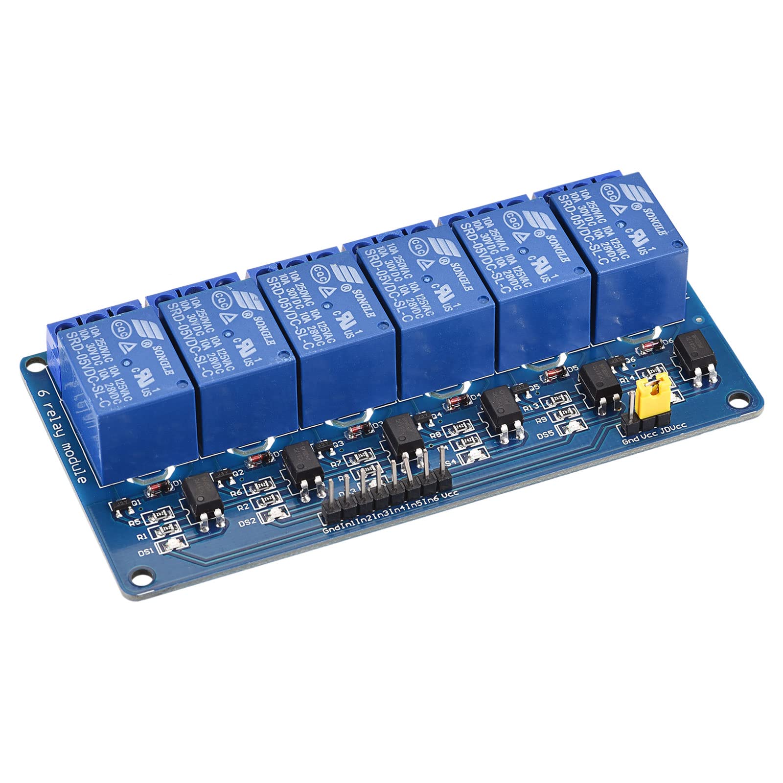 Relay Module 6 Channel 5V - Image 2