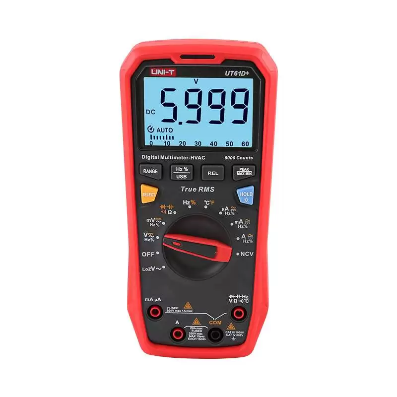 UNI-T UT61D+ 1000V True RMS Digital Multimeters