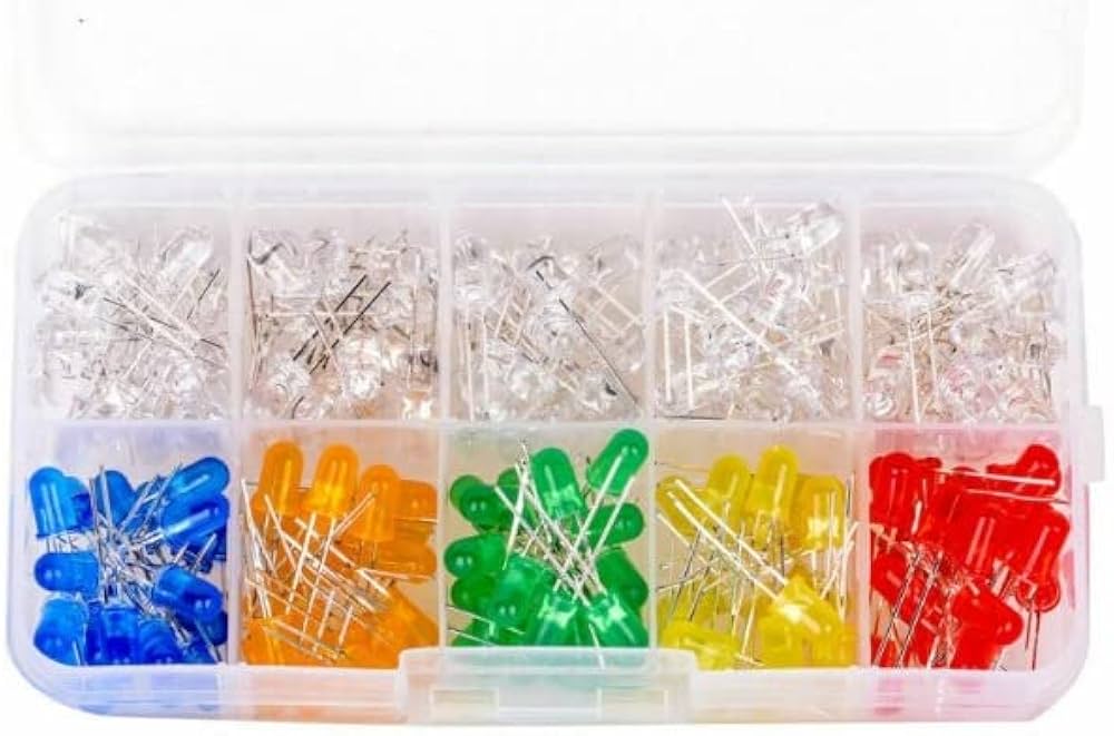 LED Pack 5mm Mixed (50 LED) + Free Storage Box - Image 3