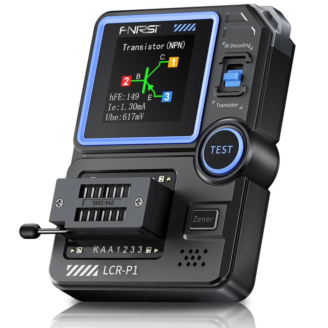FNIRSI LCR-P1 Multifunction LCR Transistor Capacitor Tester