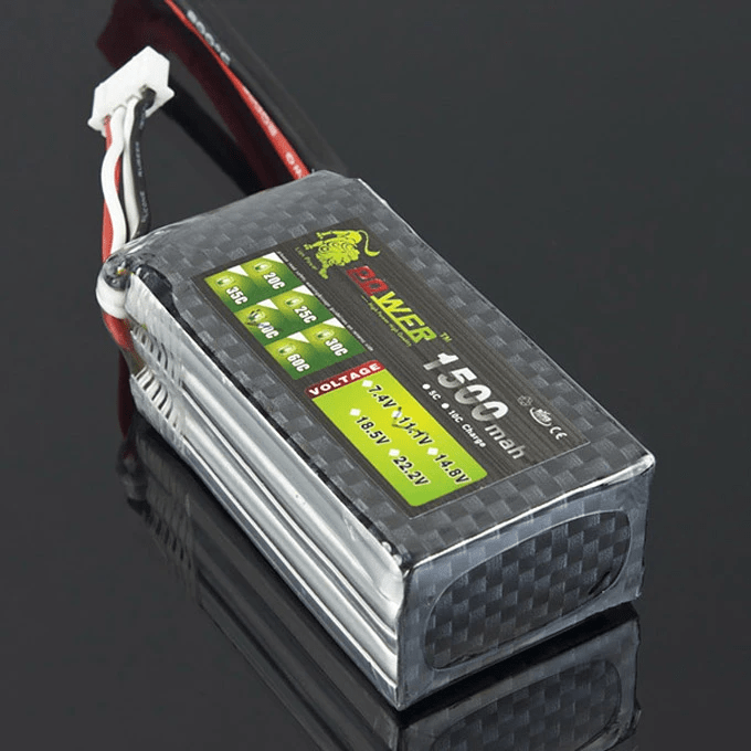 Lithium Polymer ( lipo )  Battery 11.1V, 1500mAH , 25C