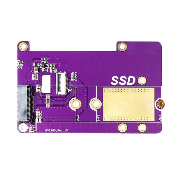 Raspberry Pi 5 M.2 2280 PCIe SSD Adapter Board