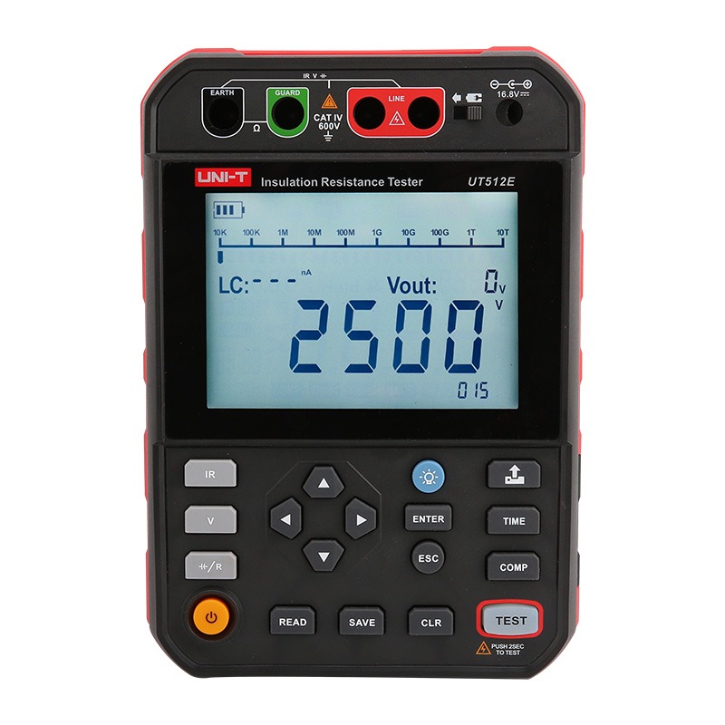 UNI-T UT512E 2.5kV Insulation Resistance Testers