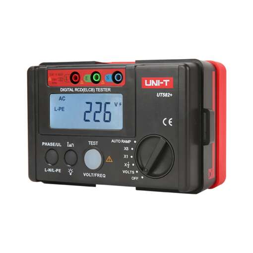 UNI-T UT582+ Digital RCD (ELCB) Tester - Image 3