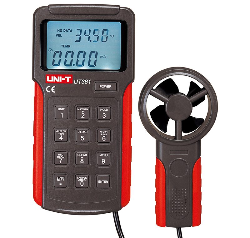UNI-T UT361 Anemometers