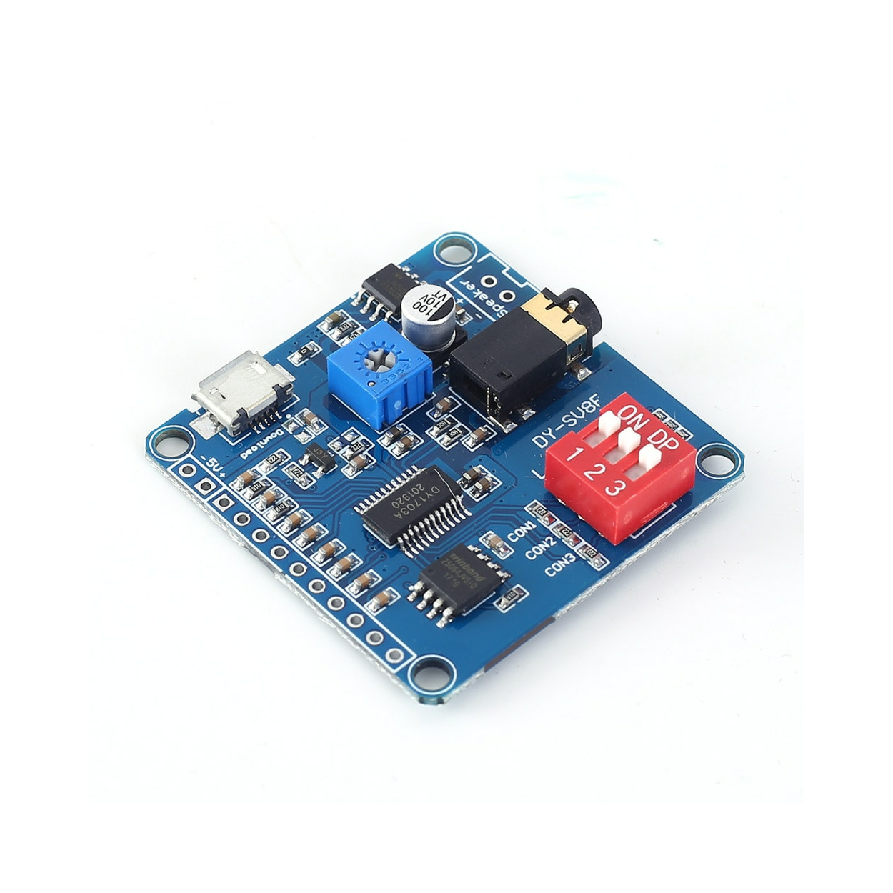 DY-SV8F Audio MP3 Playback Module 5W Music Sound Voice UART Arduino - Image 3