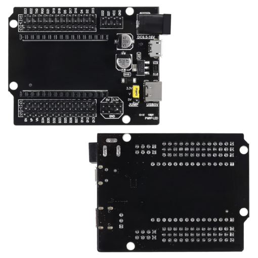 Expansion board For ESP32 30P With (Type-C , Micro USB) Dual Interface 30 Pin - Image 2