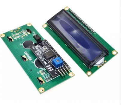 LCD 1602 (16x2) with Blue Backlight & Pre-Soldered I2C Interface - Image 8