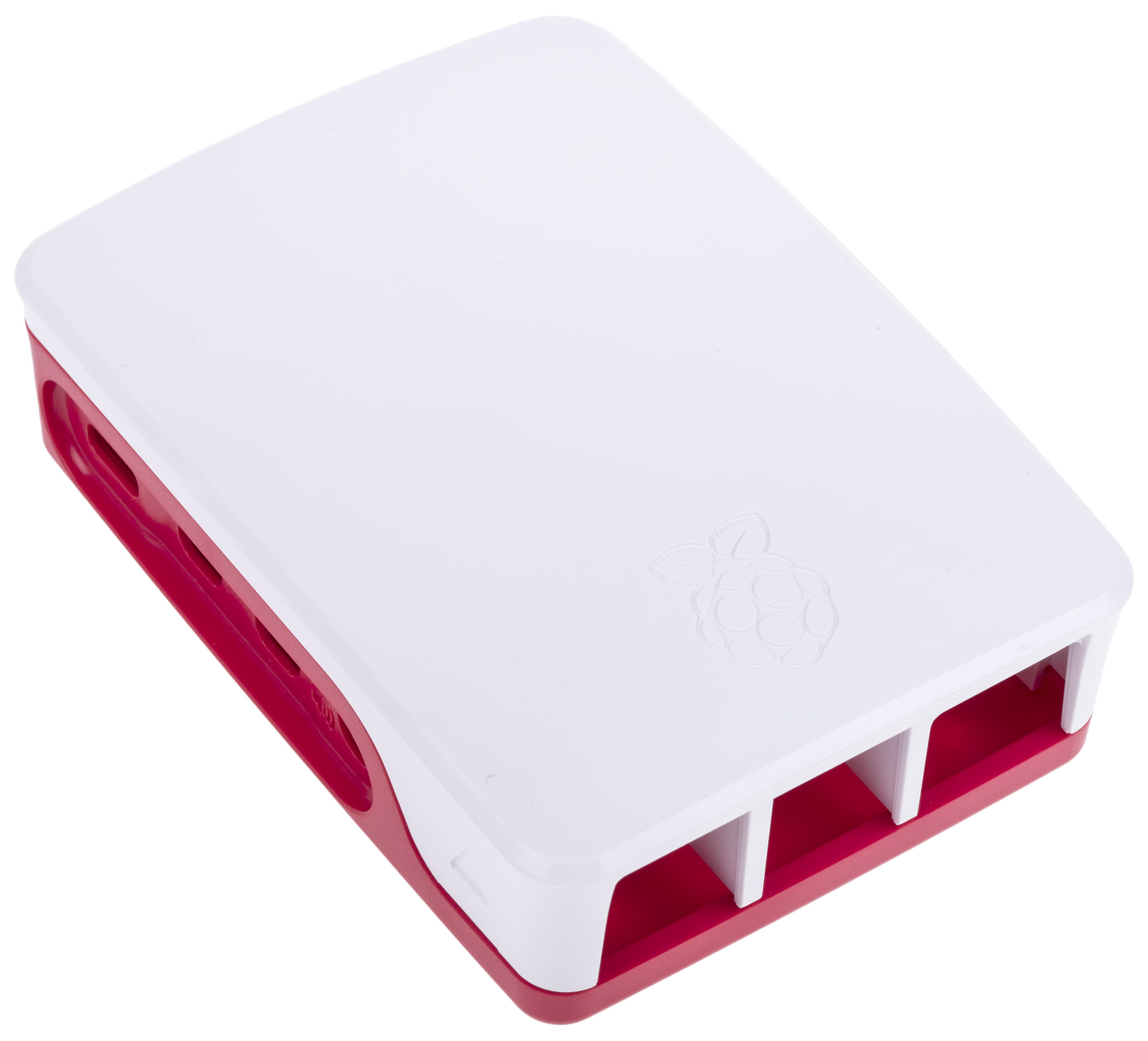 Official Raspberry Pi 4 Case (White & Red ABS) - Image 5