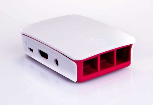 Official Raspberry Pi 4 Case (White & Red ABS) - Image 8