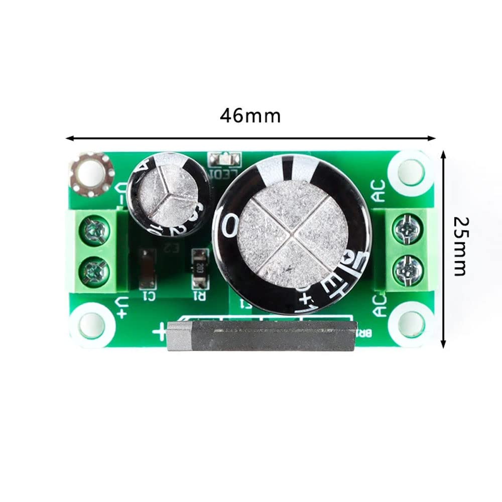 Single Power Supply Module Non Regulated Rectifier Filter Board 8A 3300uF/50V - Image 3