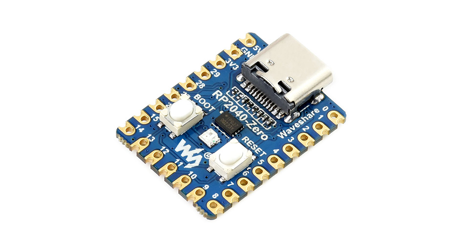 Waveshare RP2040-Zero Raspberry Pi MCU - Image 3